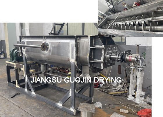 Máy sấy chân không cánh khuấy tốc độ quay ngang 5-20 vòng / phút