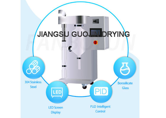 Máy làm sữa bột trứng mini Máy sấy phun phòng thí nghiệm ly tâm phun
