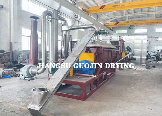 7900x3960x2700mm KJG-20 Máy sấy rỗng rỗng liên tục cho chế biến công nghiệp