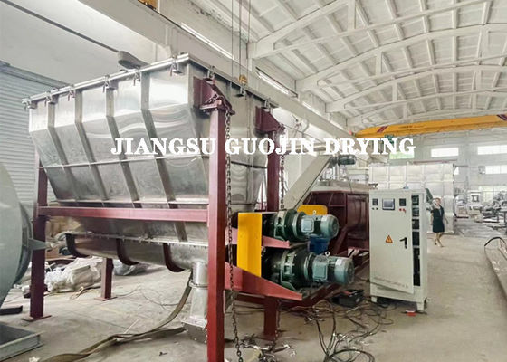 KJG-20 PLC/Button Control Máy sấy rỗng liên tục 10 phút Thời gian sấy