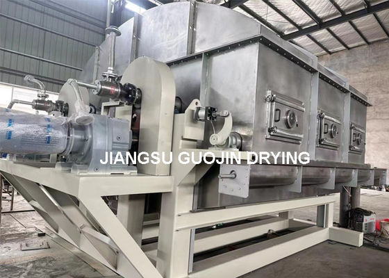 Phương pháp xả Vòng vận chuyển vít Máy sấy trống kín đơn với diện tích sưởi ấm 14,1M2
