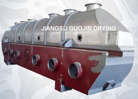 Máy sấy giường chất lỏng thép không gỉ VFBD 8x1.8 Động cơ rung 70-140 độ nhiệt độ không khí đầu vào