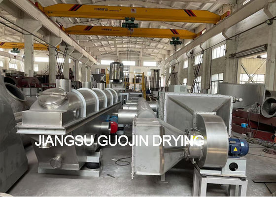 Máy sấy giường chất lỏng rung động 180-250kg/h 9m2 Vùng giường chất lỏng