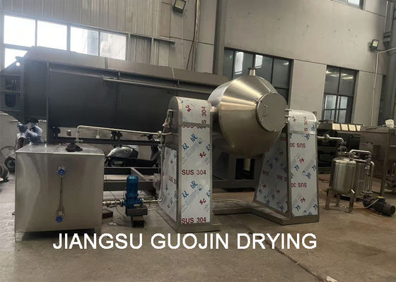 Máy sấy chân không 500L bên trong khối lượng thép không gỉ 304 hệ thống điều khiển nút