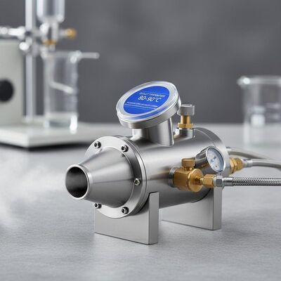 Nhiệt độ đầu ra 80 đến 90 độ, Bộ phun sương có đường kính phun tối đa 4700mm, Được thiết kế cho các kiểu phun và nguyên tử hóa chất lỏng