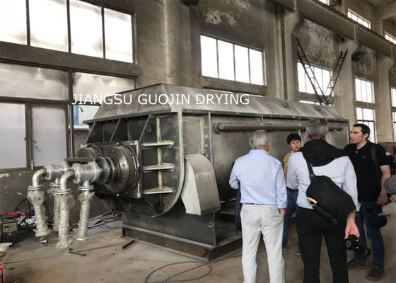 Máy sấy cánh khuấy rỗng liên tục bùn với hiệu suất nhiệt 95%