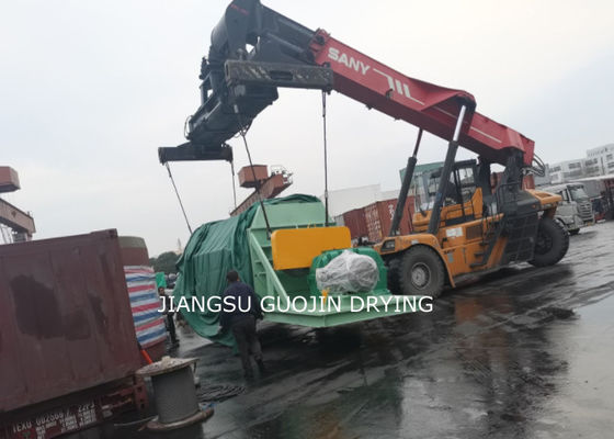 Khu vực truyền nhiệt Máy sấy cánh khuấy bằng dầu nhiệt 18M2