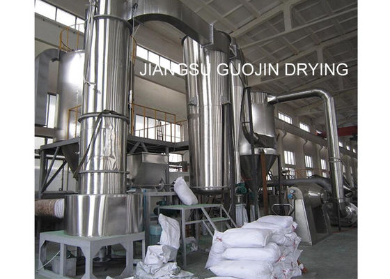 Đường kính thùng 800mm Máy sấy chớp xoay Bentonite quay tốc độ cao
