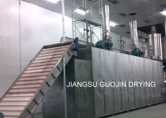 Máy sấy băng tải lưới một lớp rộng 1,6M cho rau