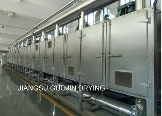 Máy sấy băng tải lưới một lớp rộng 1,6M cho rau