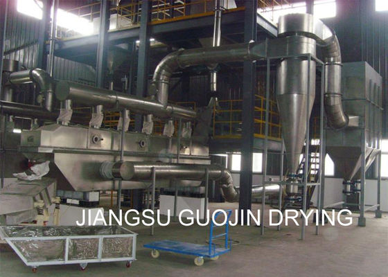 Máy sấy tầng chất lỏng liên tục bằng thép không gỉ kín hoàn toàn 1.35M2