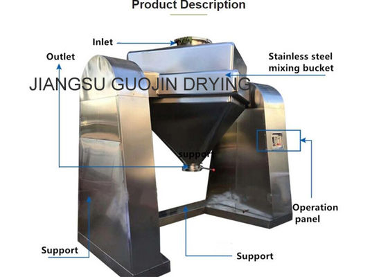 Máy trộn bột hình vuông 2.2KW 500L