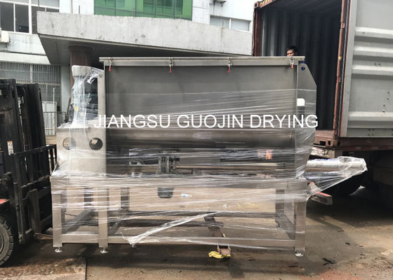 Máy trộn ruy băng ngang SS bột hóa chất 15KW