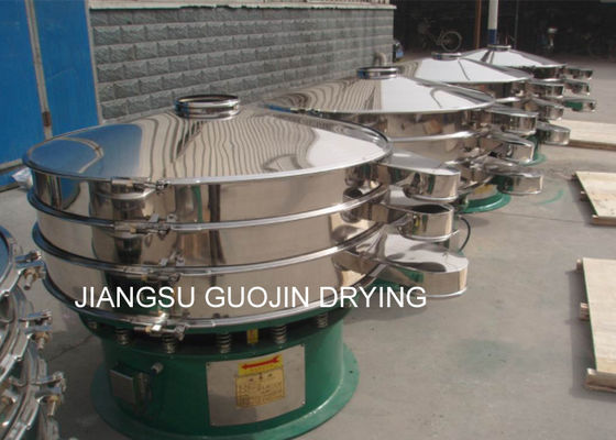Màn hình rung tròn 0,75KW bột mì 1300kg / h