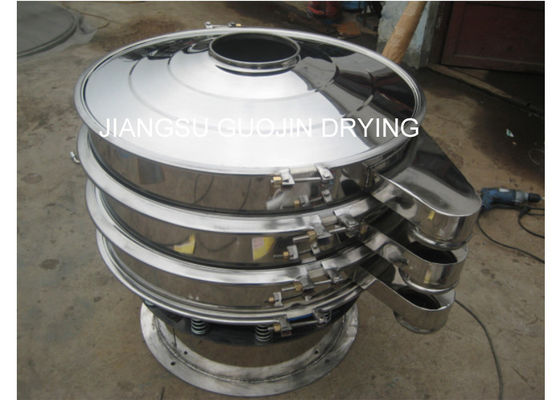 Màn hình rung nhỏ 3500kg / h 325 Mesh 4 tầng cho bột mài mòn