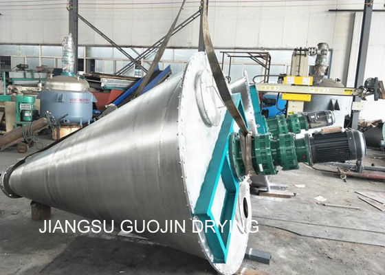 380V Bột khô Máy trộn ruy băng xoắn ốc hình nón đôi