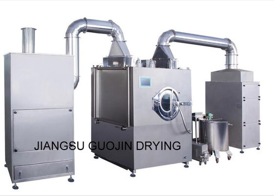 Máy phủ phim máy tính bảng bằng thép không gỉ ISO9001 5kg / mẻ