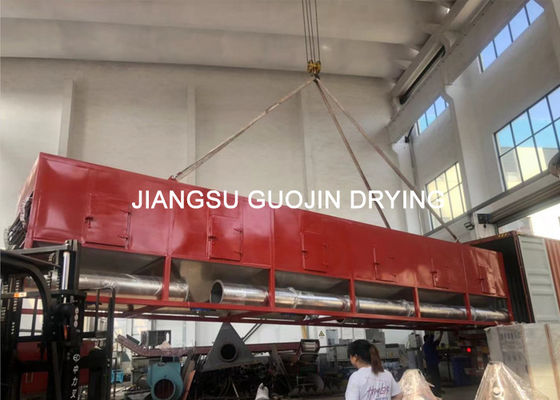 Máy sấy dây đai băng tải đơn 1.6x12M được vận chuyển đến Pakistan