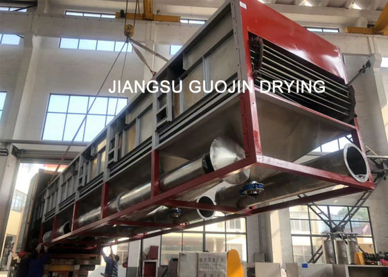 Máy sấy dây đai băng tải không khí nóng Chế biến dược phẩm 1.6x12 mét