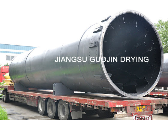 Máy sấy thùng quay mùn cưa gỗ 1T / H để sấy dăm gỗ
