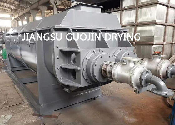 Máy sấy chân không cánh rỗng liên tục để khử nước bùn