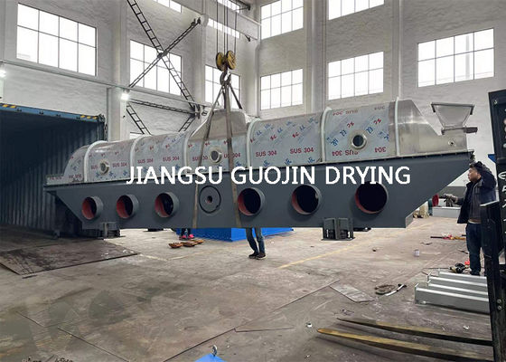 Công nghiệp thực phẩm Máy sấy VFBD Chiều dài 7,5M để sấy muối liên tục