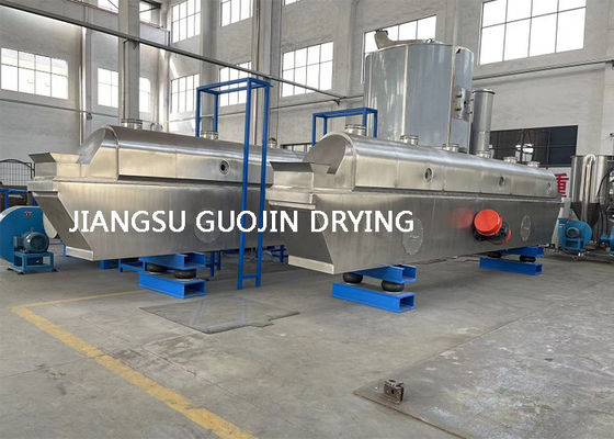 Thực phẩm Máy sấy tầng sôi rung ngang cho muối tinh chế biển ăn được