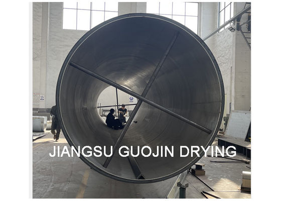 Hoạt động dễ dàng Máy sấy trống quay gia nhiệt trực tiếp cho bùn thải