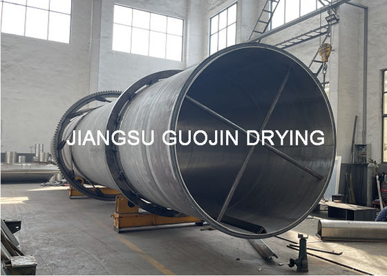 Hoạt động dễ dàng Máy sấy trống quay gia nhiệt trực tiếp cho bùn thải