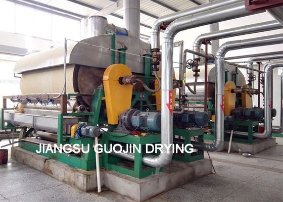 Máy sấy trống xi lanh đôi quay cho tinh bột biến tính