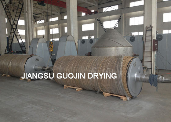 Máy sấy thùng quay xi lanh đôi 150-300kg / h cho men bia nhà máy bia