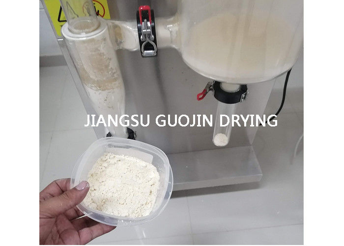 Máy sấy phun dạng bột khô 1kg / H cho sữa bột