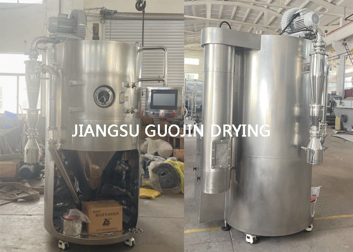 Tốc độ quay 25000rpm Máy sấy phun phòng thí nghiệm để thu hồi bột khô 95% 9KW