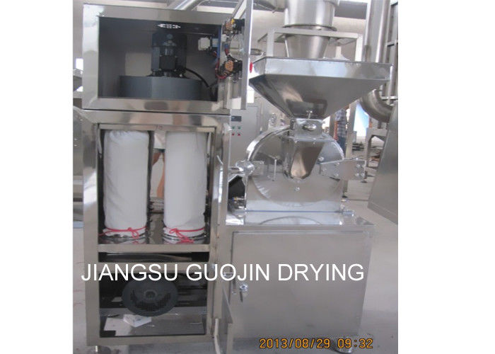 Máy nghiền bột đa năng bằng thép không gỉ 1500kg / h với bộ lọc túi