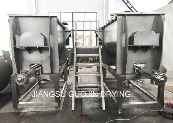 Máy trộn ruy băng ngang cấp thực phẩm 200kg cho bột