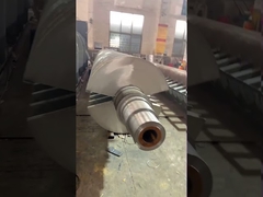 Máy sấy trục vít cánh rỗng than hoạt tính 37KW với diện tích truyền nhiệt 68M2