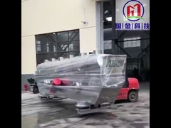 Các sản phẩm thực phẩm Vibration liên tục chất lỏng giường máy sấy 1.2x9M